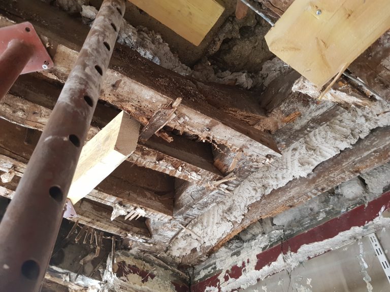 Fracture d’une solive à l’appui