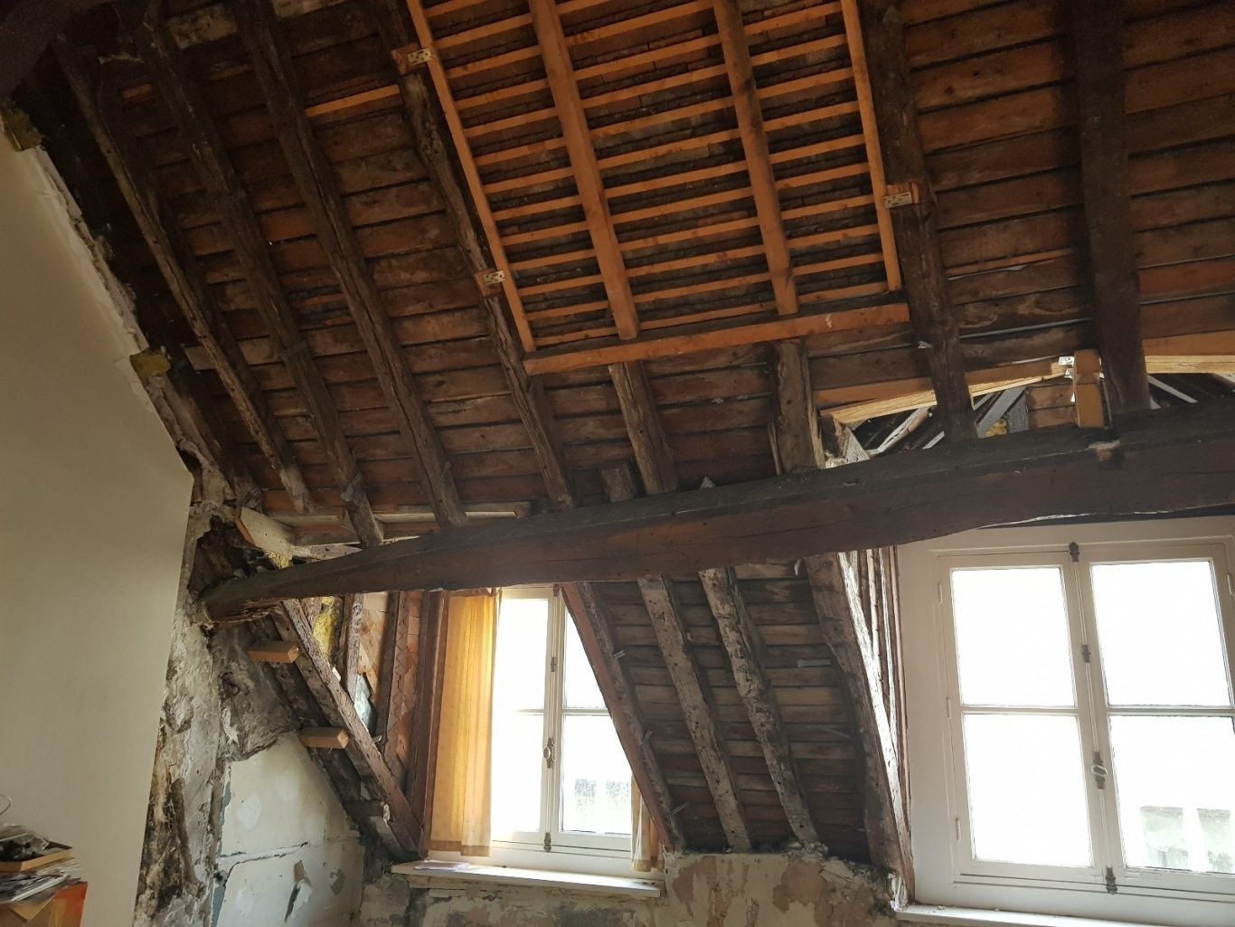 PANNE AVEC SECTION FORTEMENT RÉDUITE